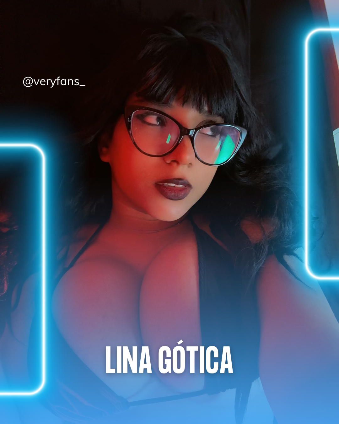 Lina Gótica — modelo VeryFans